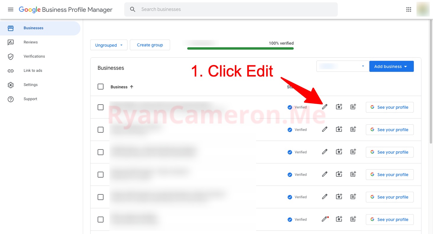 How To Add A User To Google My Business - step 2