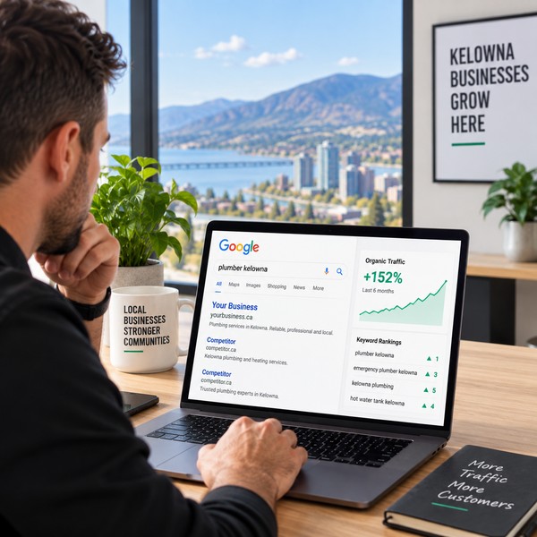 Kelowna SEO Services that will get you ranked at the top of Google and all search engines.